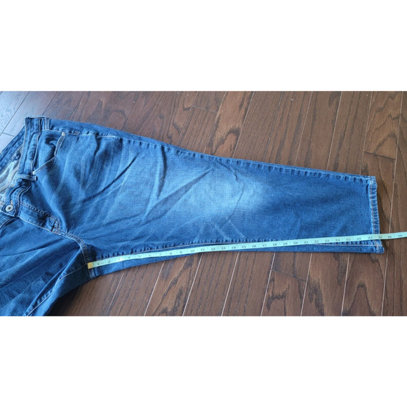 Torrid Womens Plus 24R Boyfriend Jeans First at Fit Dark Wash Blue - Picture 6 of 11